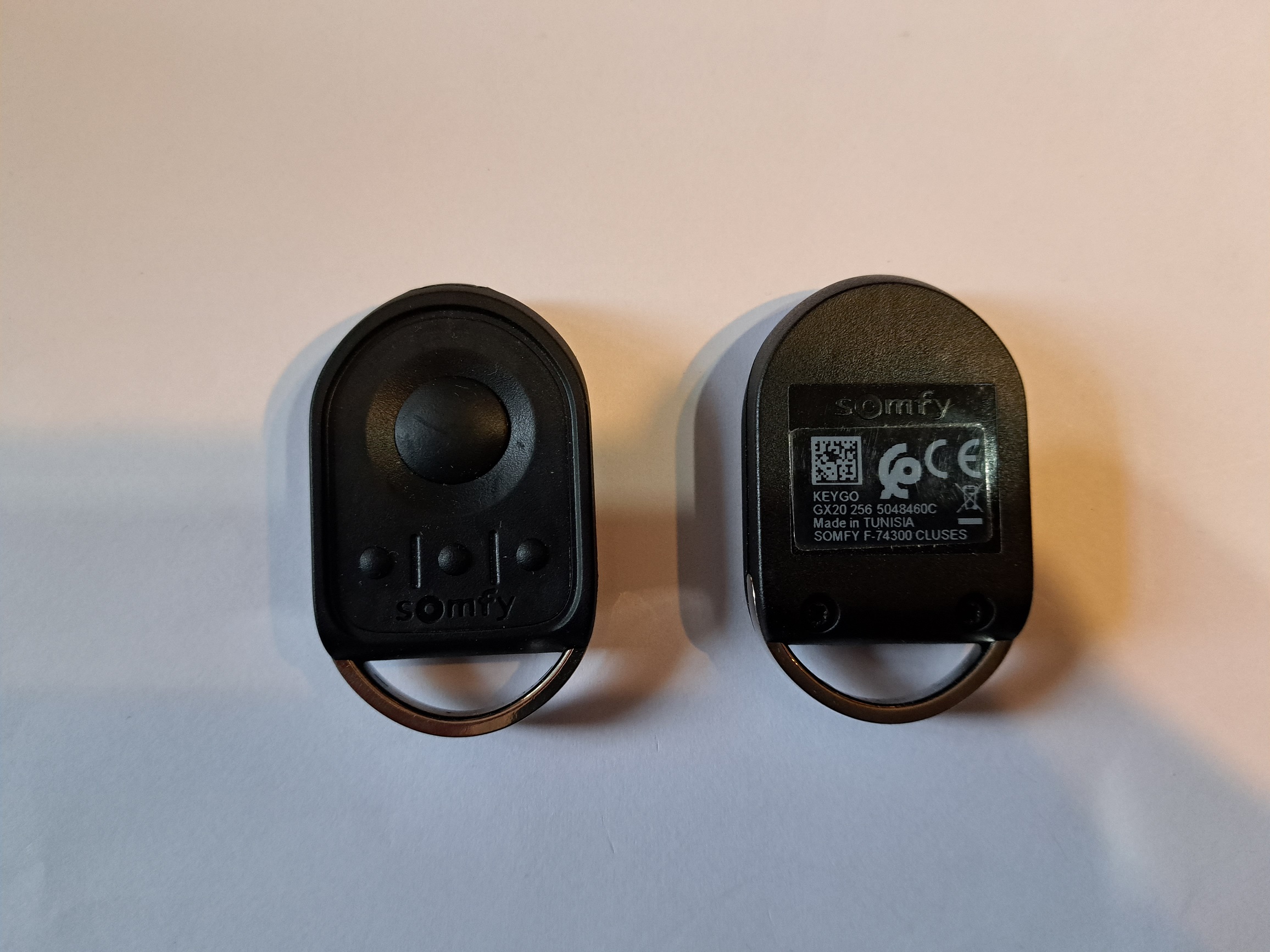 Somfy Keygo RTS 4-kanál, 433,42 MHZ