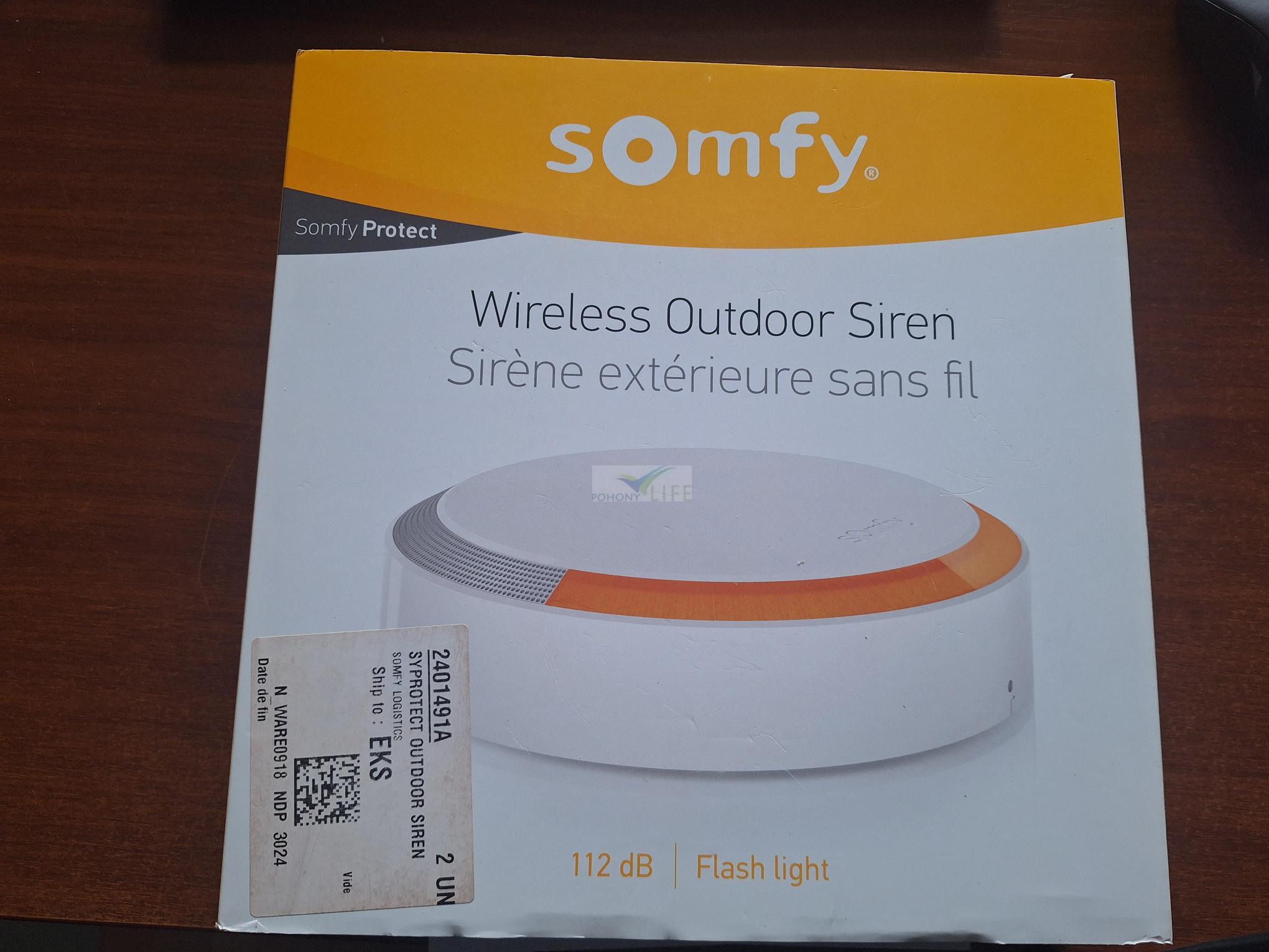 2401491 - Somfy Protect Sirena